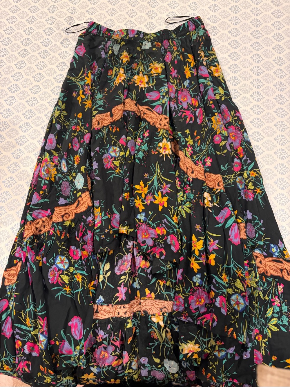Spell Gypsy Queen High Low skirt in S